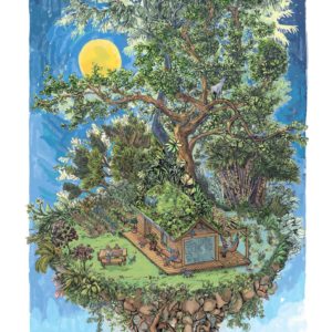 Poster Miny in the sky - Format A1